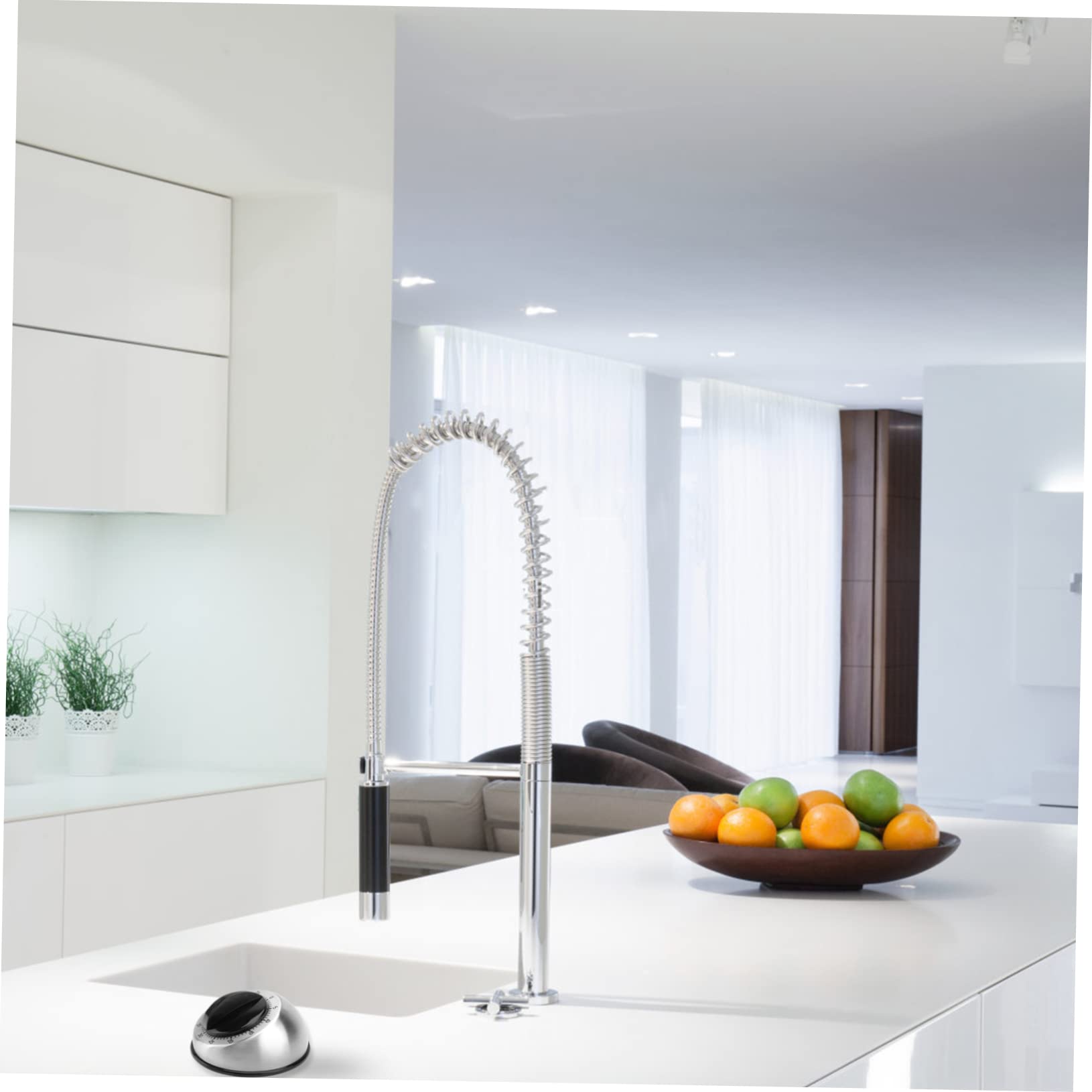 BESTonZON 3stücke Küchentimer Mechanisch Praktischer Zeitmanagement-Tool Für Junge Köche Farbwahl Zufällig Zum Backen Und Kochen Batterie Und Stromlos Minuten Countdown Eieruhr Haushalt