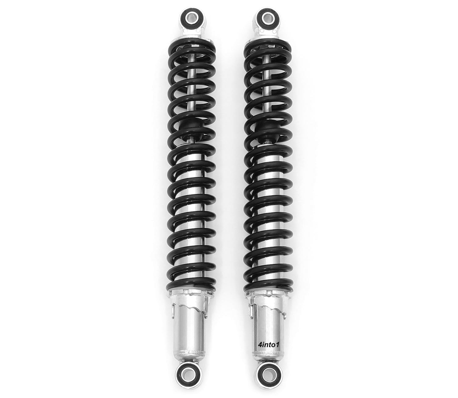 Amazon.com: Reproduction Motorcycle Shocks Chrome w/Black Springs
