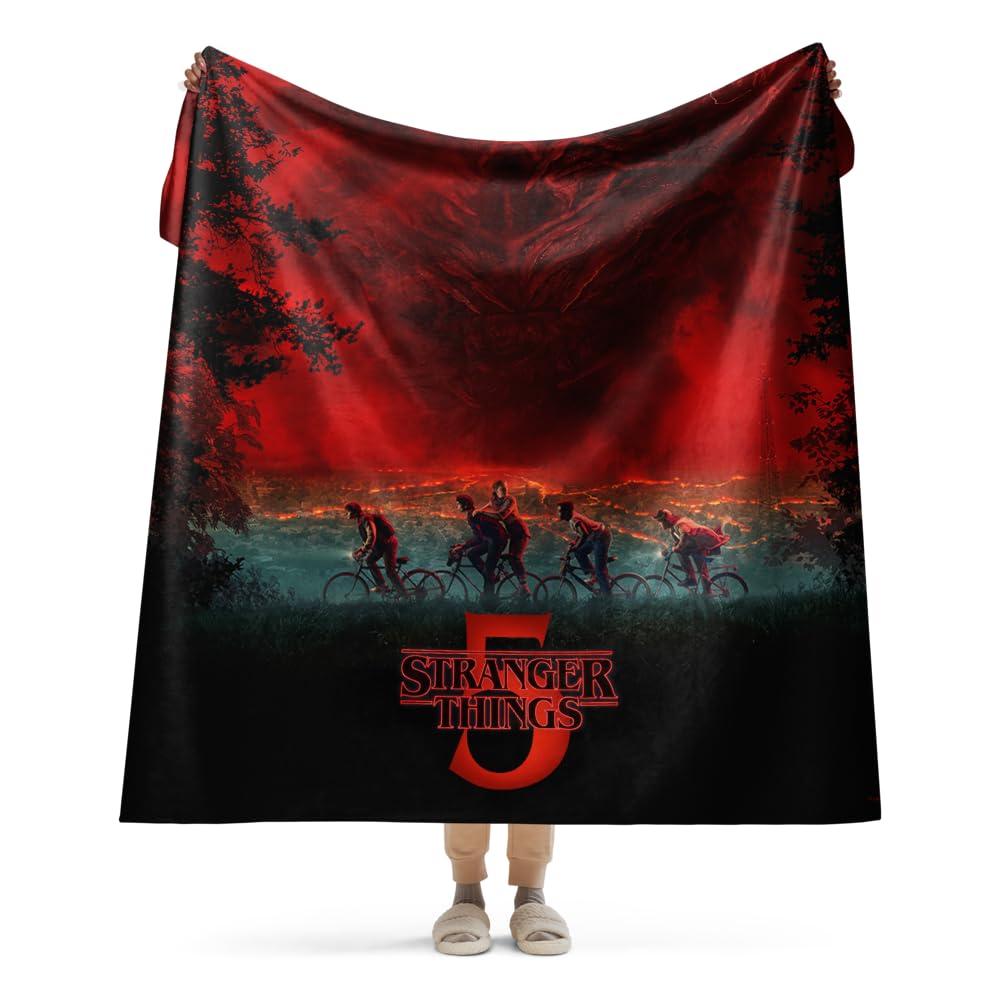 【新品未開封】ストレンジャー・シングス シーズン5 ブランケット Amazon.com: Stranger Things Season 5 One Last Adventure Premium