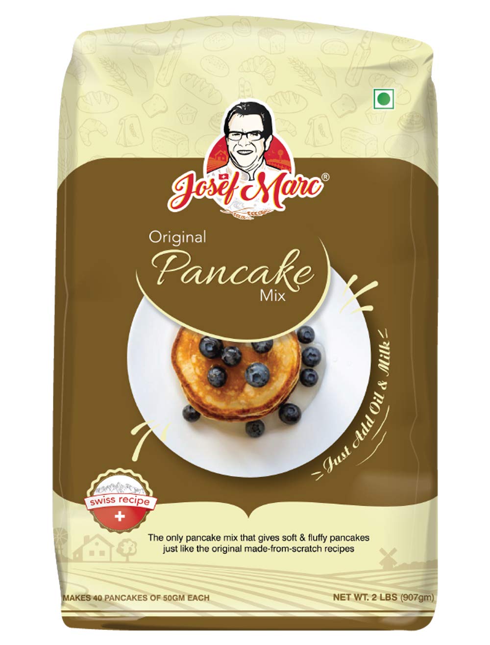 See full amazon price history chart for JOSEF MARC Original Pancake Mix, 2 LBS (907g) - Egg Less Pancake Mix ,just Add Water, Formulated in Switzerland JOSEF MARC Original Pancake Mix, 2 LBS (907g) - Egg Less Pancake Mix ,just Add Water, Formulated in Switzerland (B07NLCDSCP) Amazon Price History, Amazon Price Tracker