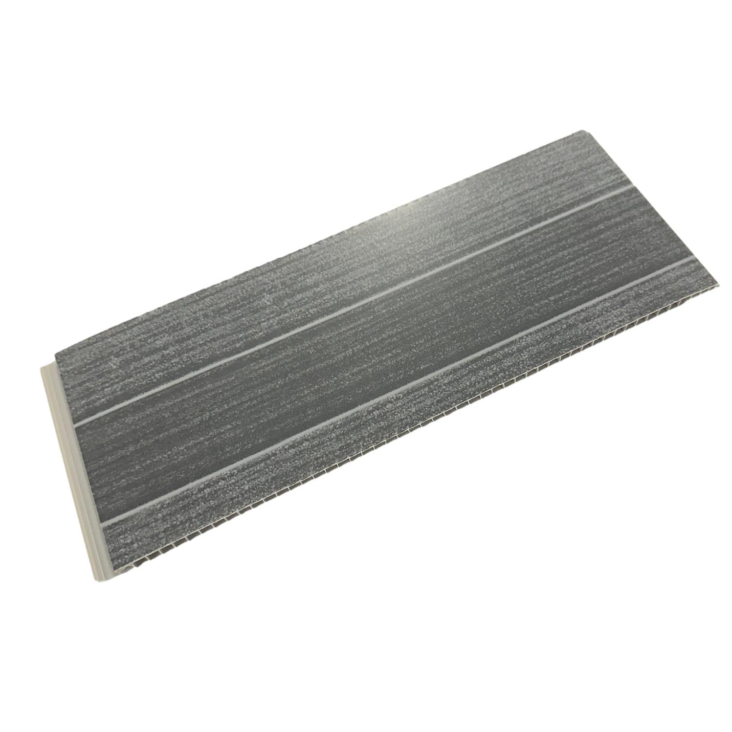 DBS Carbon Modern Tile 5mm Sample Piece Bathroom PVC Cladding Wall Shower Panel Sample