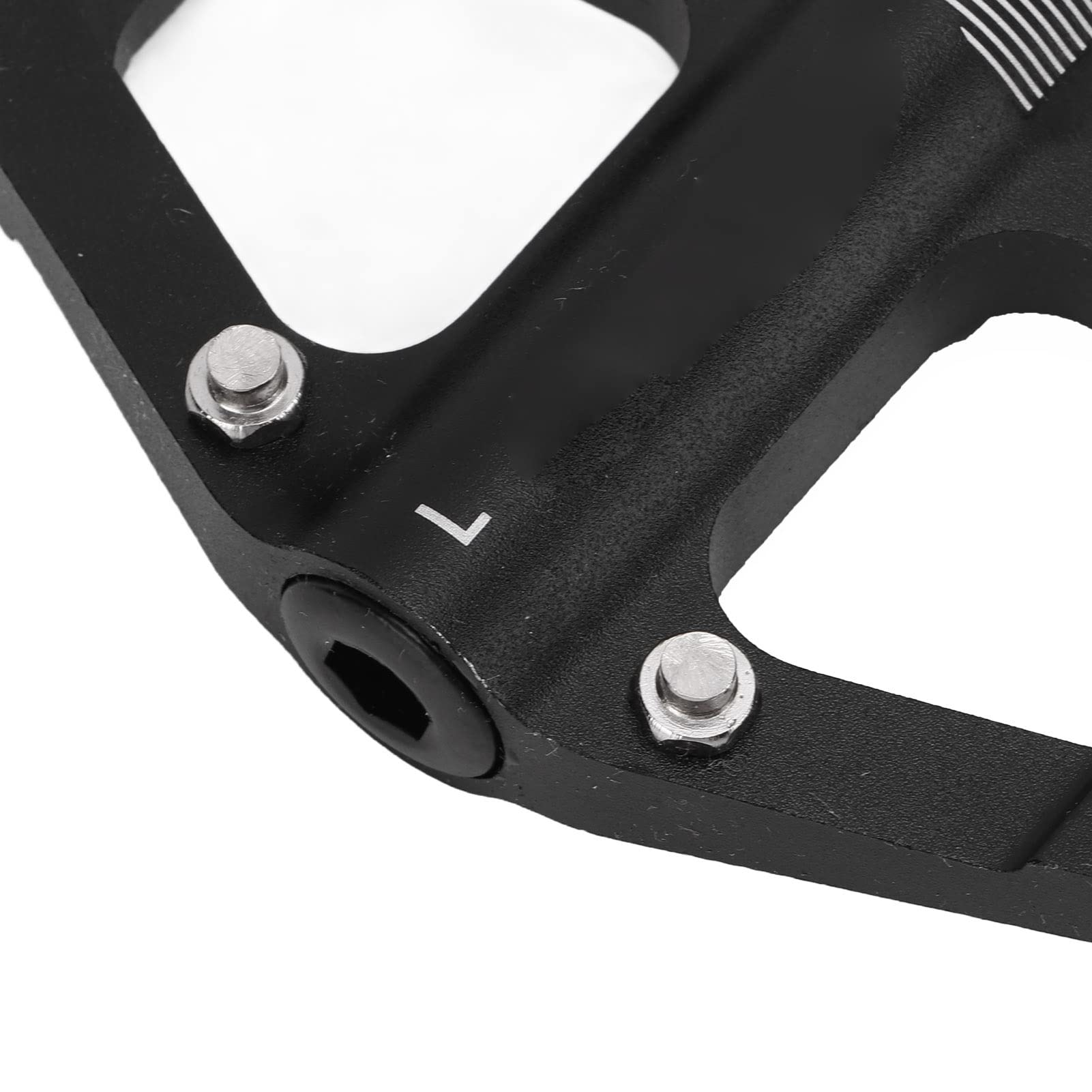 Changor Pedal de Bicicleta Ultraligero Antideslizante con 3 Rodamientos para Bicicleta de Montaña y de Carretera, Aleación de Aluminio, Banda de Rodadura de 107 Mm, 1 par
