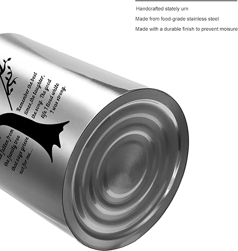 Miniatura 4 de Urnas de cremación para cenizas humanas para adultos, mujeres y hombres, grandes de hasta 220 libras, urna funeraria decorativa conmemorativa para