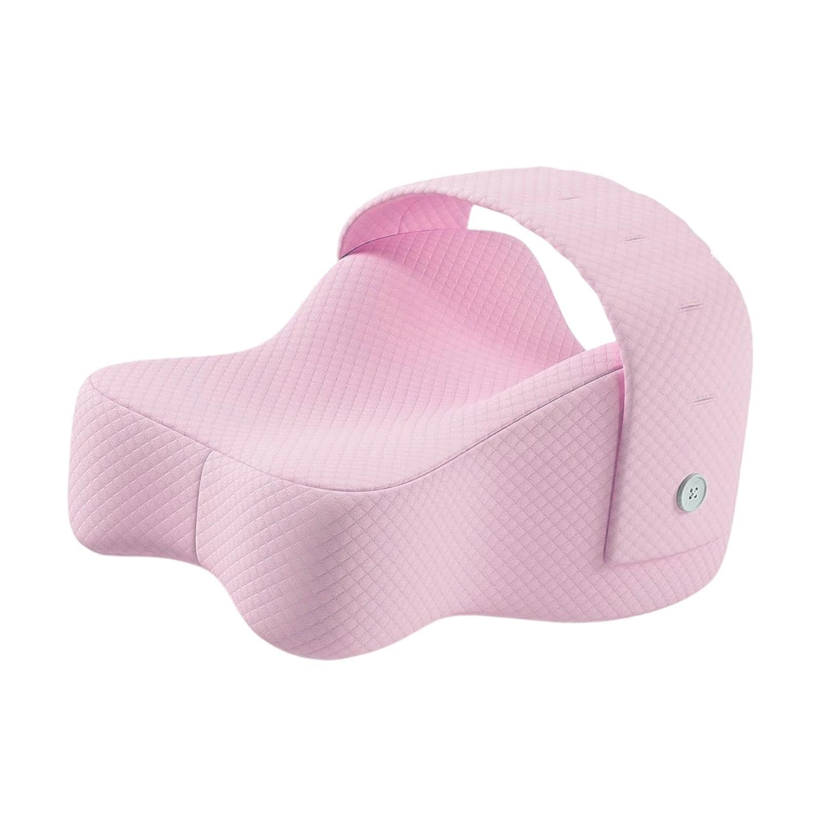 Almohada de Apoyo para Las Rodillas, Almohada para Las Piernas, Funda Cómoda, Extraíble Y Lavable, Cojín Suave Entre Las Piernas, Cojín para La Espald, Rosa, Individual