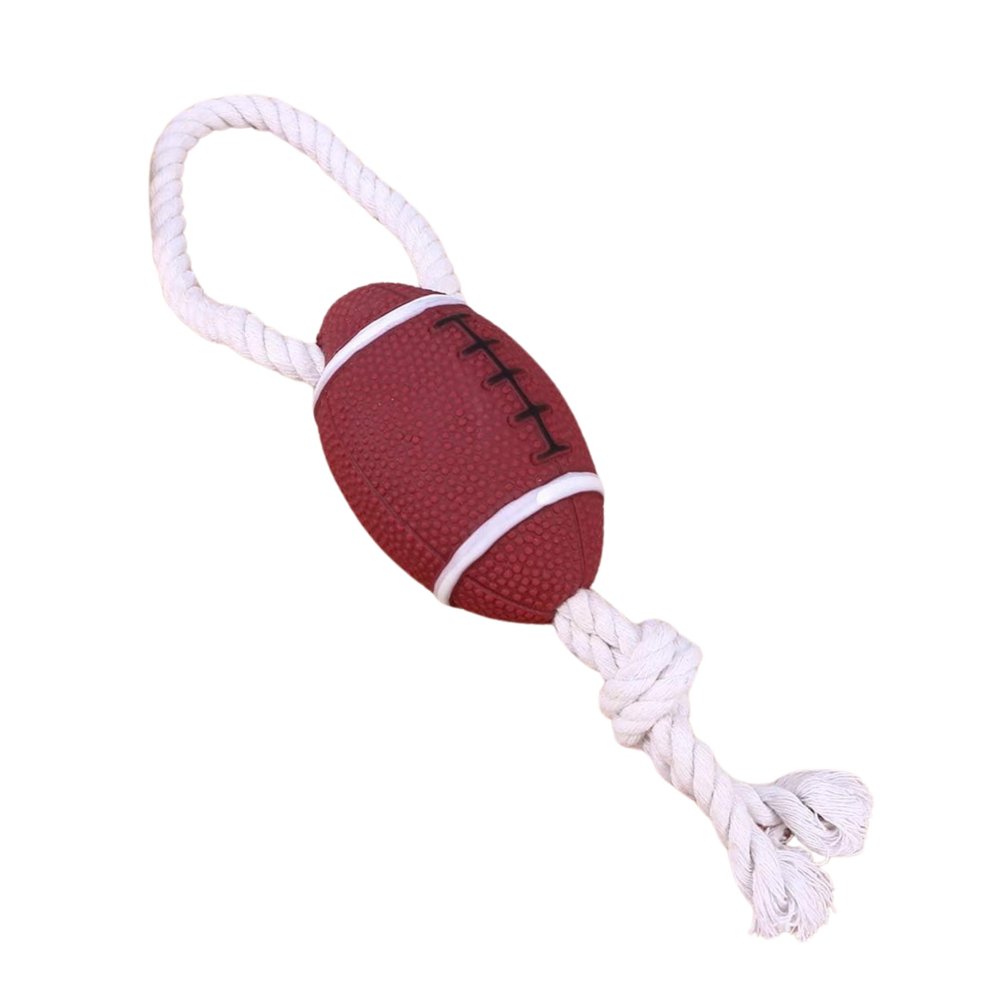 Sniffr® Natural Latex Squeaky Rugby Ball Chew Toy for Puppy, X-Small to Small Dogs (0-35kgs) | Durable,Fetch & Chew Toy (B096Y232YF) Amazon Price History, Amazon Price Tracker
