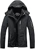 SUOKENI Women's Waterproof Warm Winter Snow Coat Hooded Raincoat Ski Snowboarding Jacket
