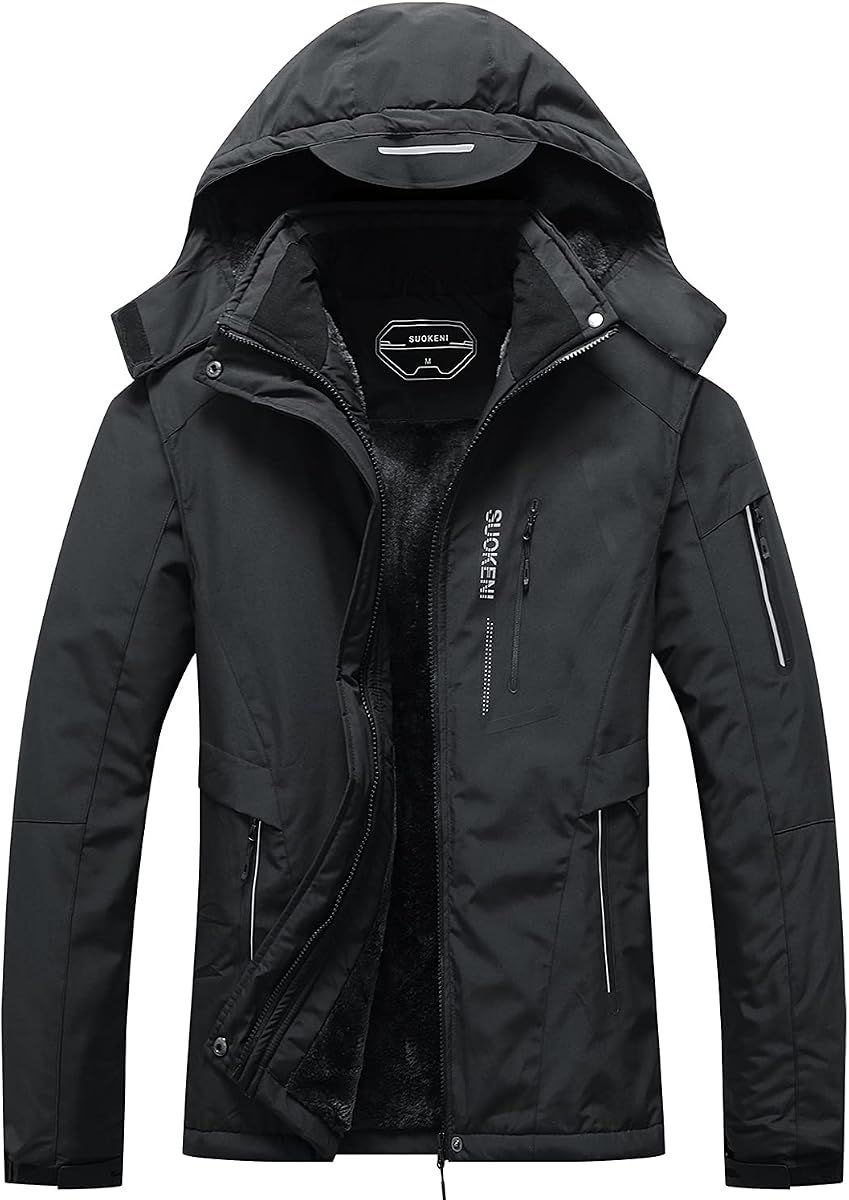 Women's Waterproof Warm Winter Snow Coat Hooded Raincoat Ski Snowboarding Jacket
