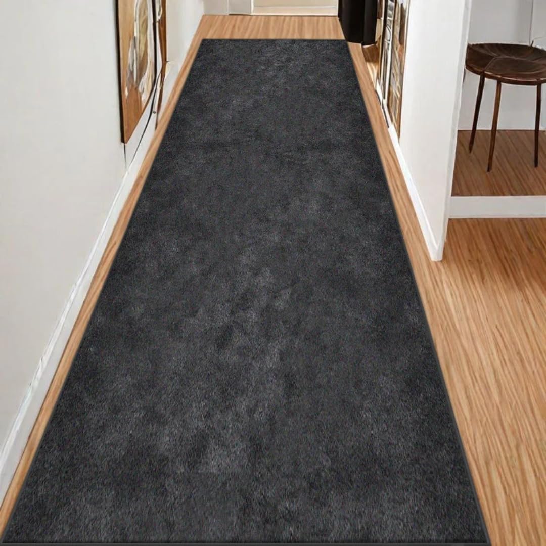 Tapis de couloir haut de gamme XH308 au style simple et uni