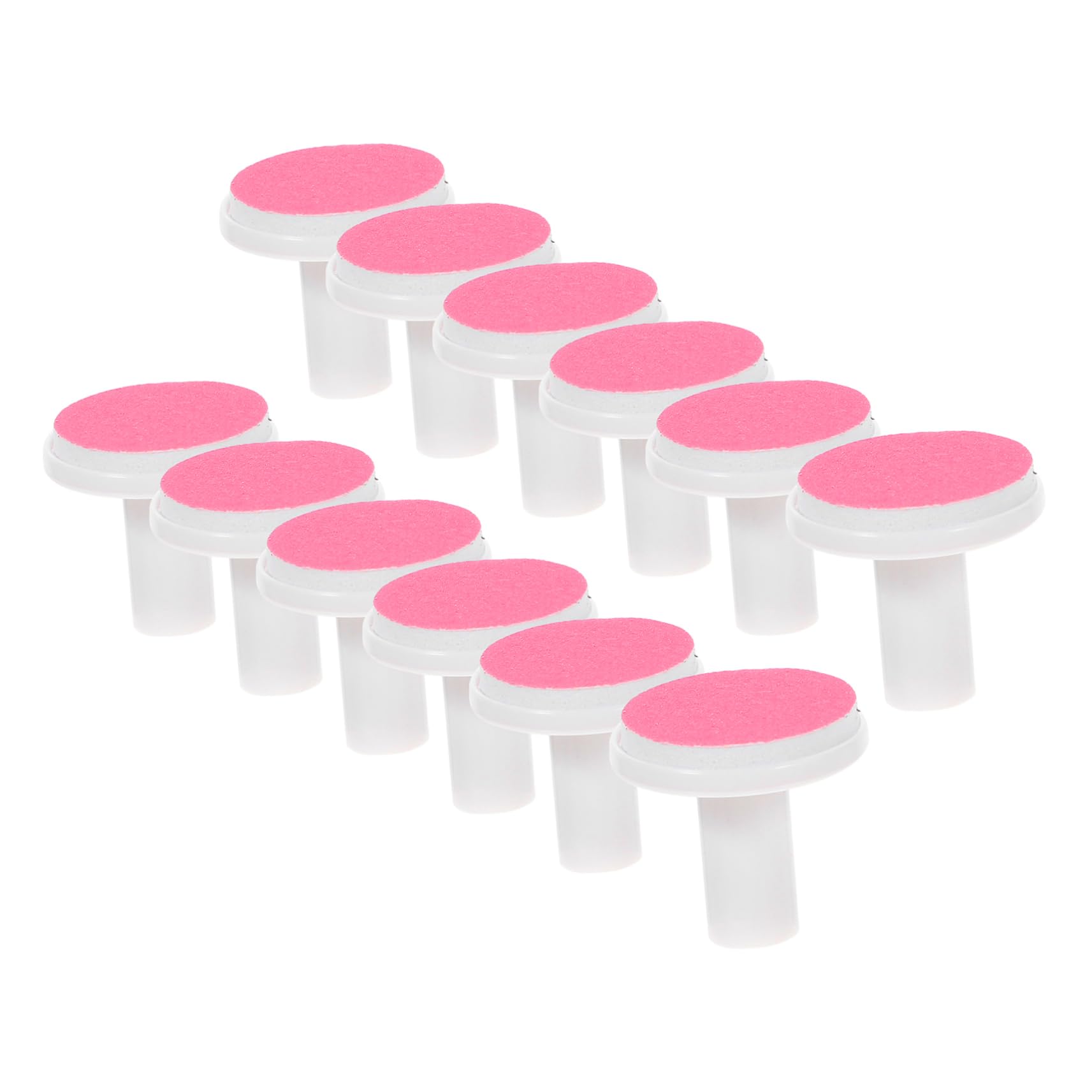 Lima de Uñas Bebe 12 Cabezales de Repuesto para Pulir Uñas de Ñiño, Fácil de Cambiar, Seguros y Prácticos para Manos y Pies