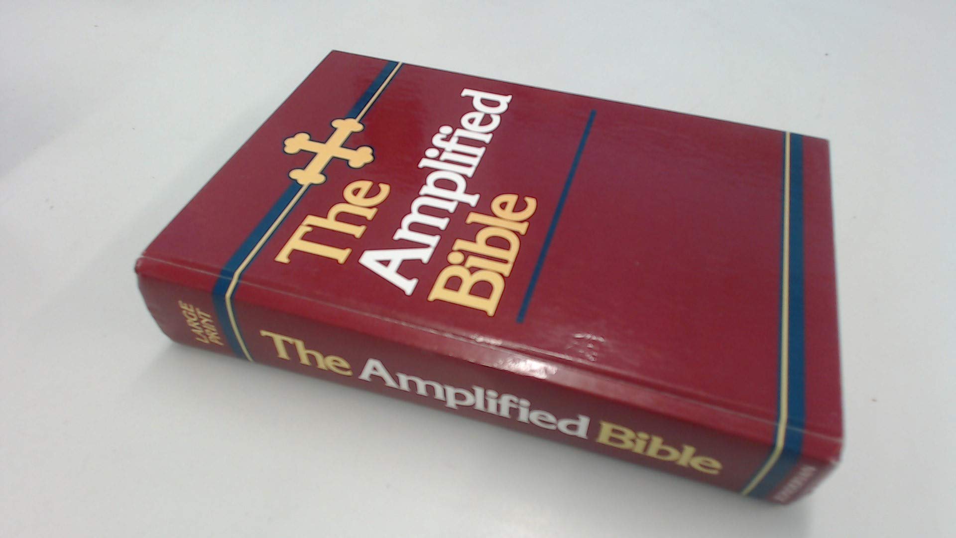 Zondervan Large Print Bible-AM Amplified Bible