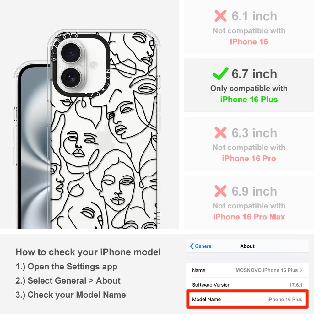 MOSNOVO Case for iPhone 16 Plus - Image 2
