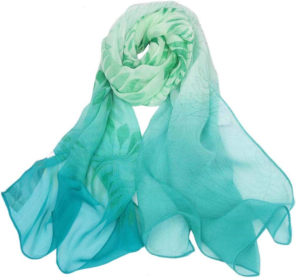 Scarfs for Women Lightweight Fashion Scarves Print Floral Pattern Scarf Shawl Wraps