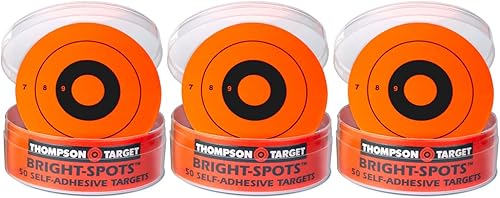 Stick-Um-Up Ultra Brillante 2.25 pulgadas Adhesivo Peel & Stick Shooting Targets Bullseye Pasters (150 unidades)