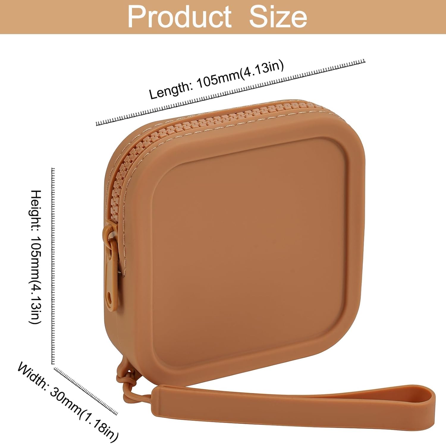 スモールスクエアポータブルシリコンメイクアップバッグ レディース ガールズ 旅行用 ラブリー 防水 洗面用品 コスメティックバッグ