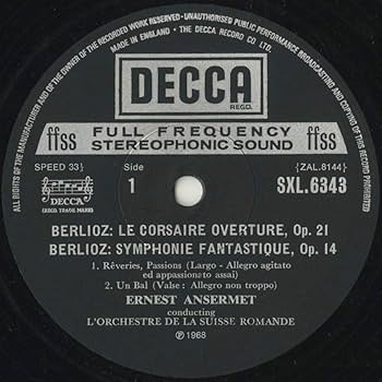 Amazon.co.jp: ベルリオーズ 幻想交響曲Op.14 序曲「海賊」Op.21