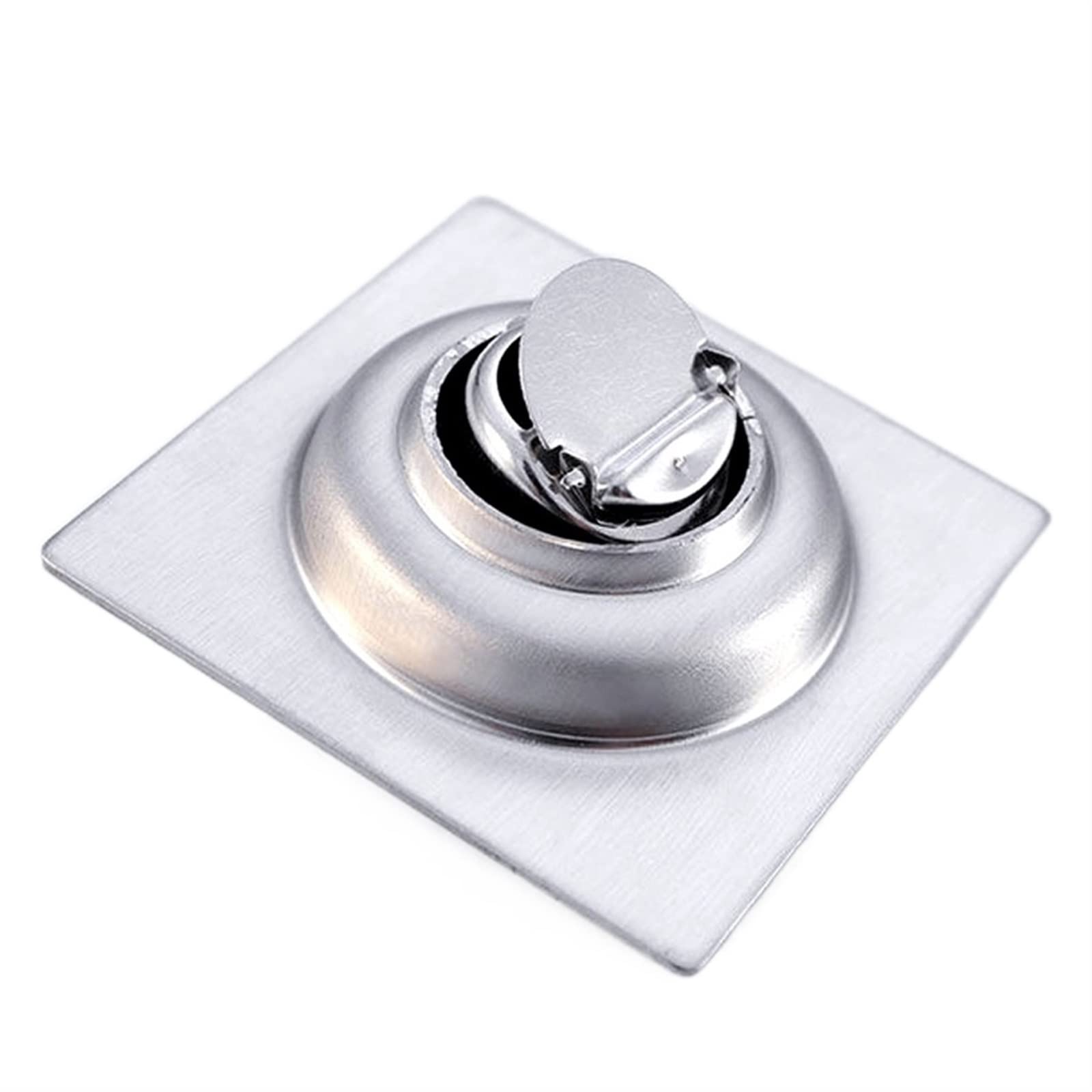 Kit de drainage de douche au sol en acier inoxydable avec grille