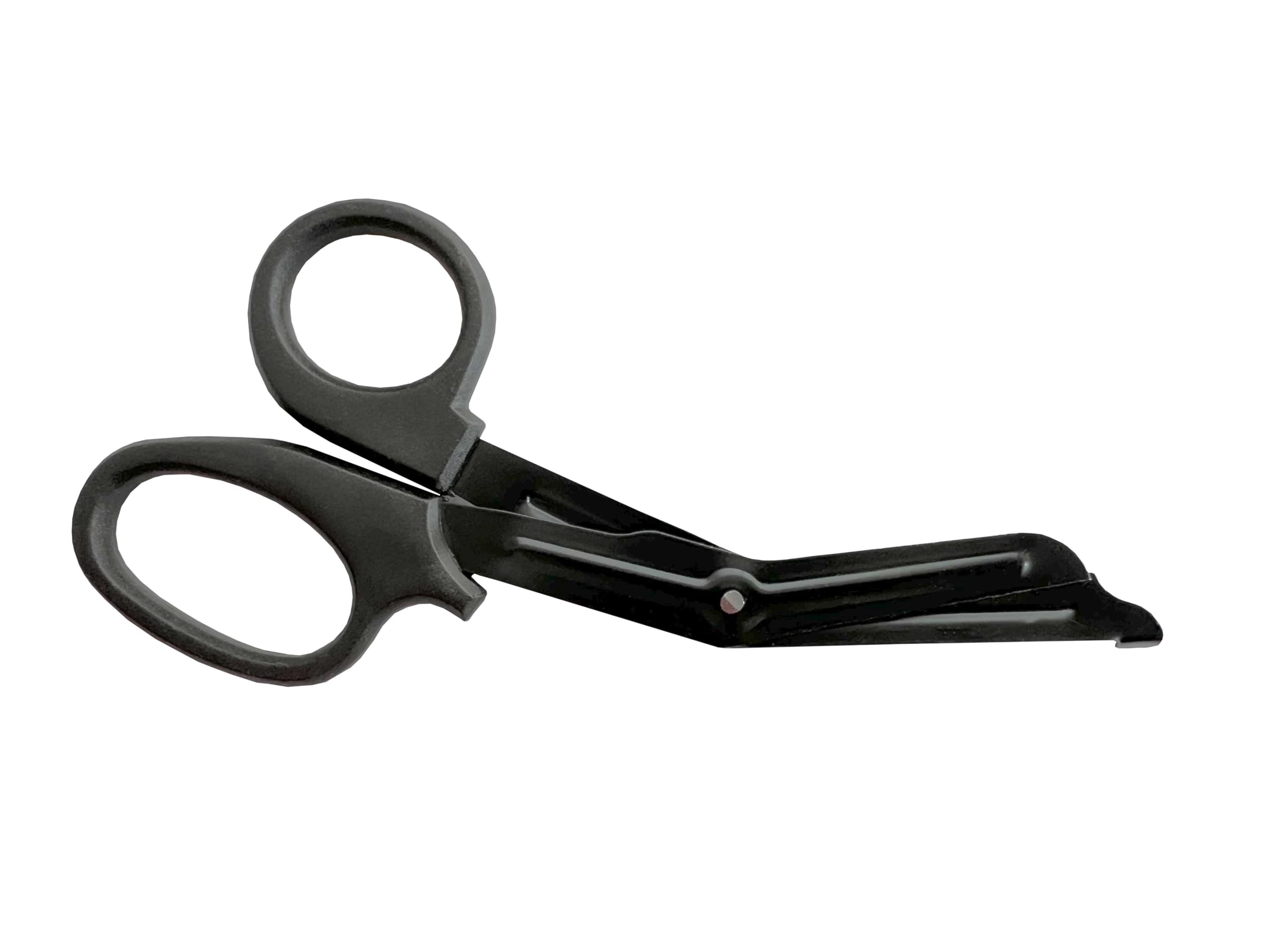 200x Erste-Hilfe Schere kniegebogen 15 cm schwarz matt Verbandschere Listerschere Rettungsschere