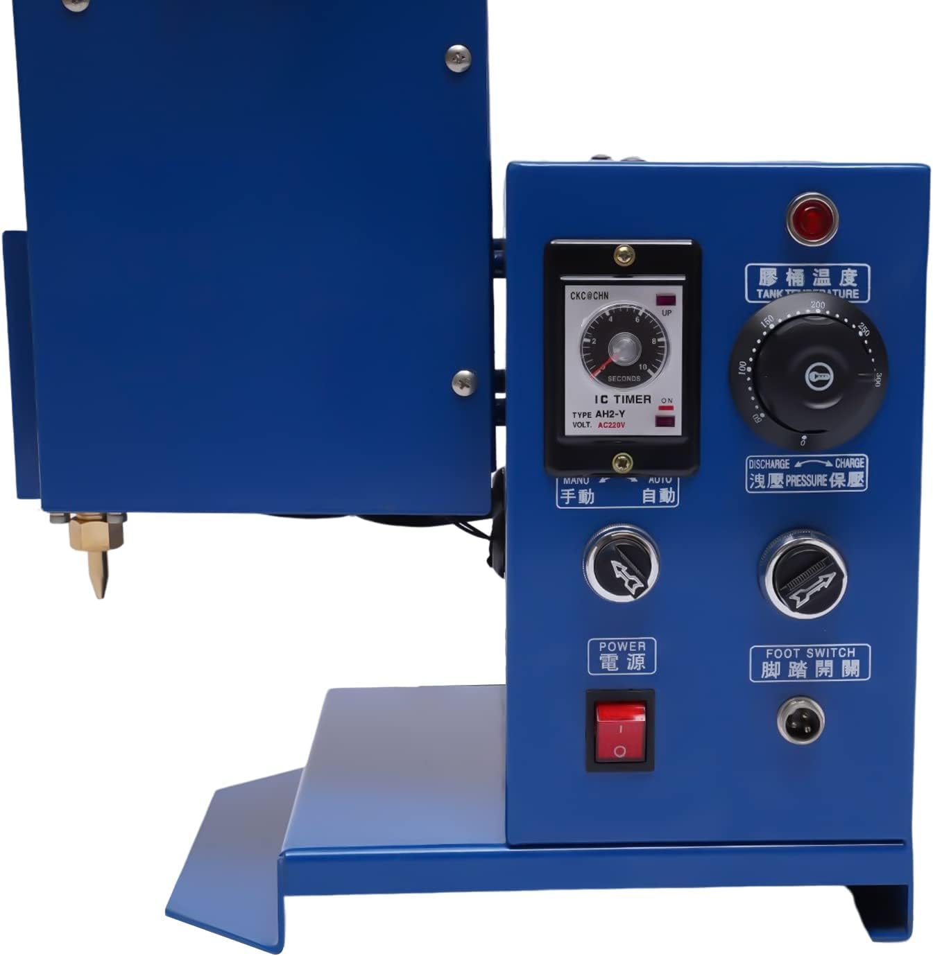 Pistola per Colla A Caldo Industriale da 800 W, Temperatura Regolabile (150-200 °c), Alta Pressione, 3 kg/h di Erogazione per Lavori Professionali, Fai da Te E Riparazioni.