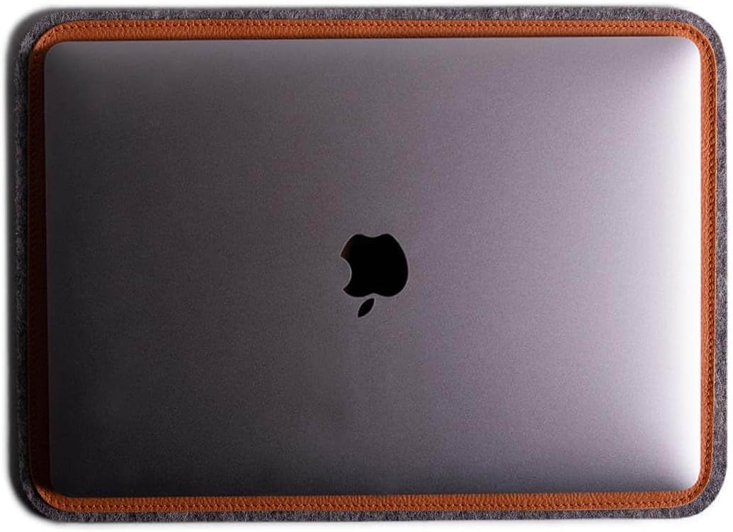 Slim Leather Folio Laptop Case No. 7