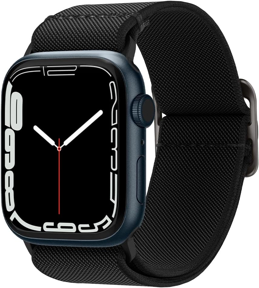 Buy Spigen Lite Fit Designed for Apple Watch Strap for 45mm 44mm Series  7/6/SE/5/4 and 42mm Series 3/2/1 - Black Online in Oman. B08KWS77TC