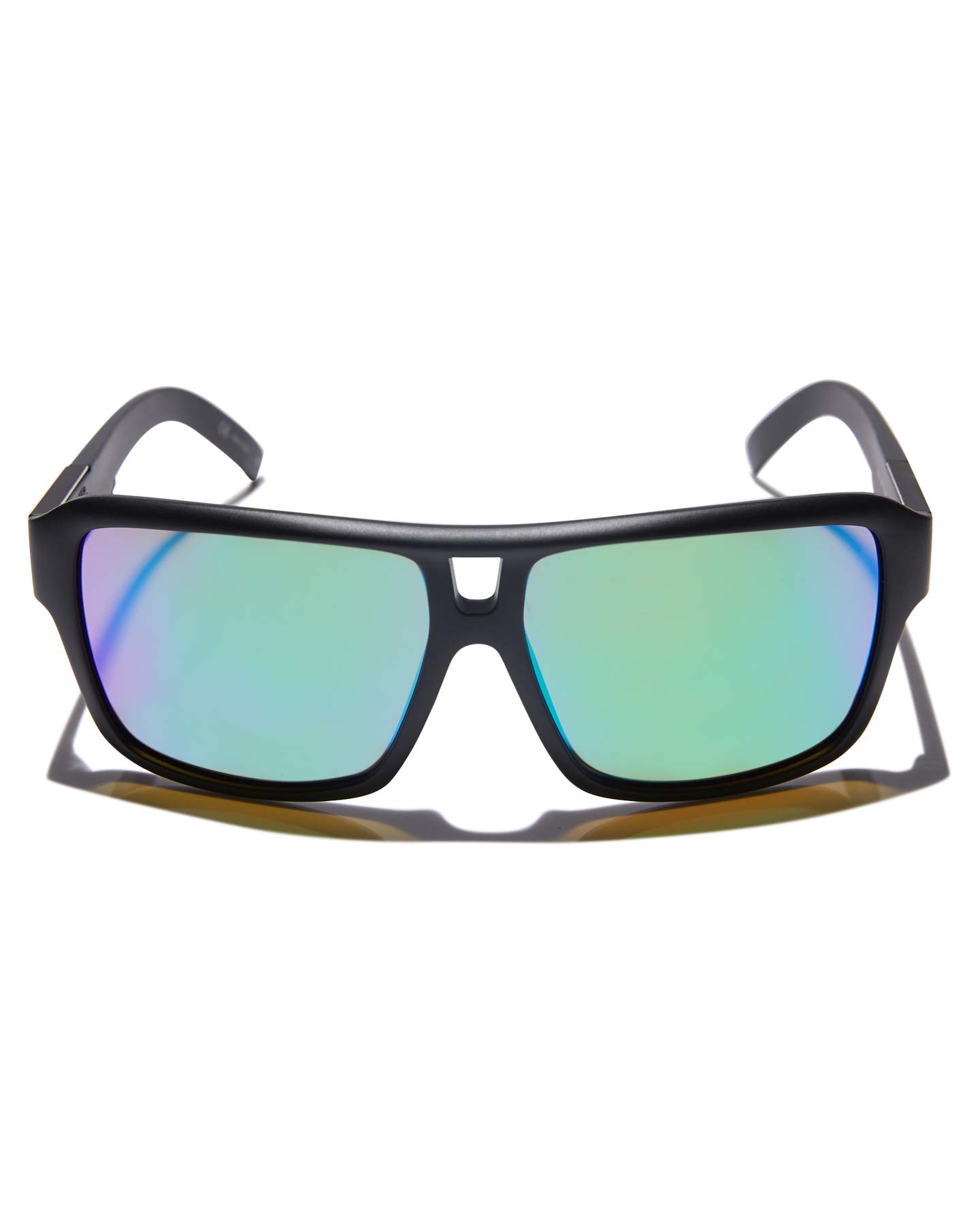 Dragon Mens The Jam Sunglasses - Matte Black Frame | Green Ion Lens