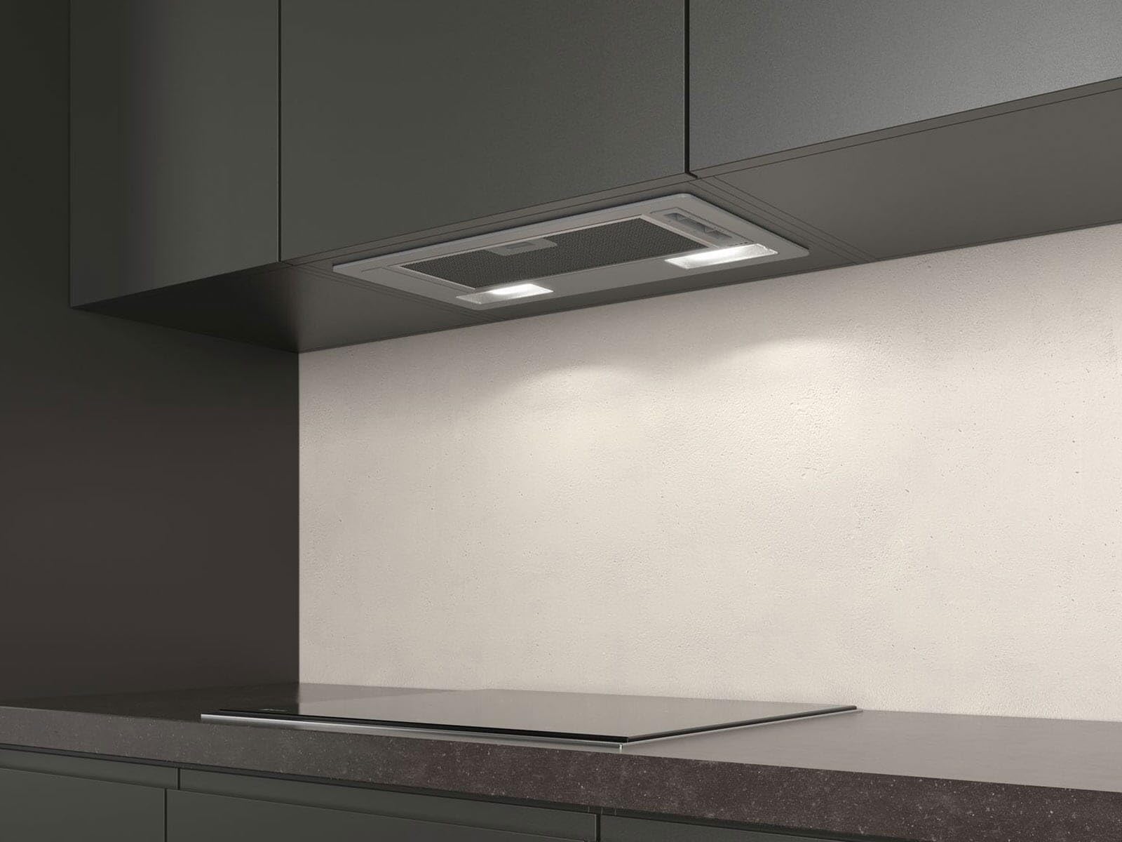 NEFF D51NAA1C0 N 30 Dunstabzugshaube 53 cm LED Licht Anthrazit