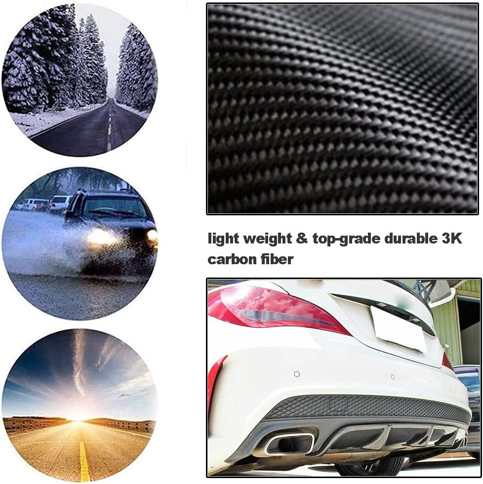 Carbon Fiber Rear Diffuser for Mercedes Benz CLA-Class W117 C117 2012-2016 CLA250 CLA45 AMG 4-Door Custom Parts Bumper Cover Protector Body Kits