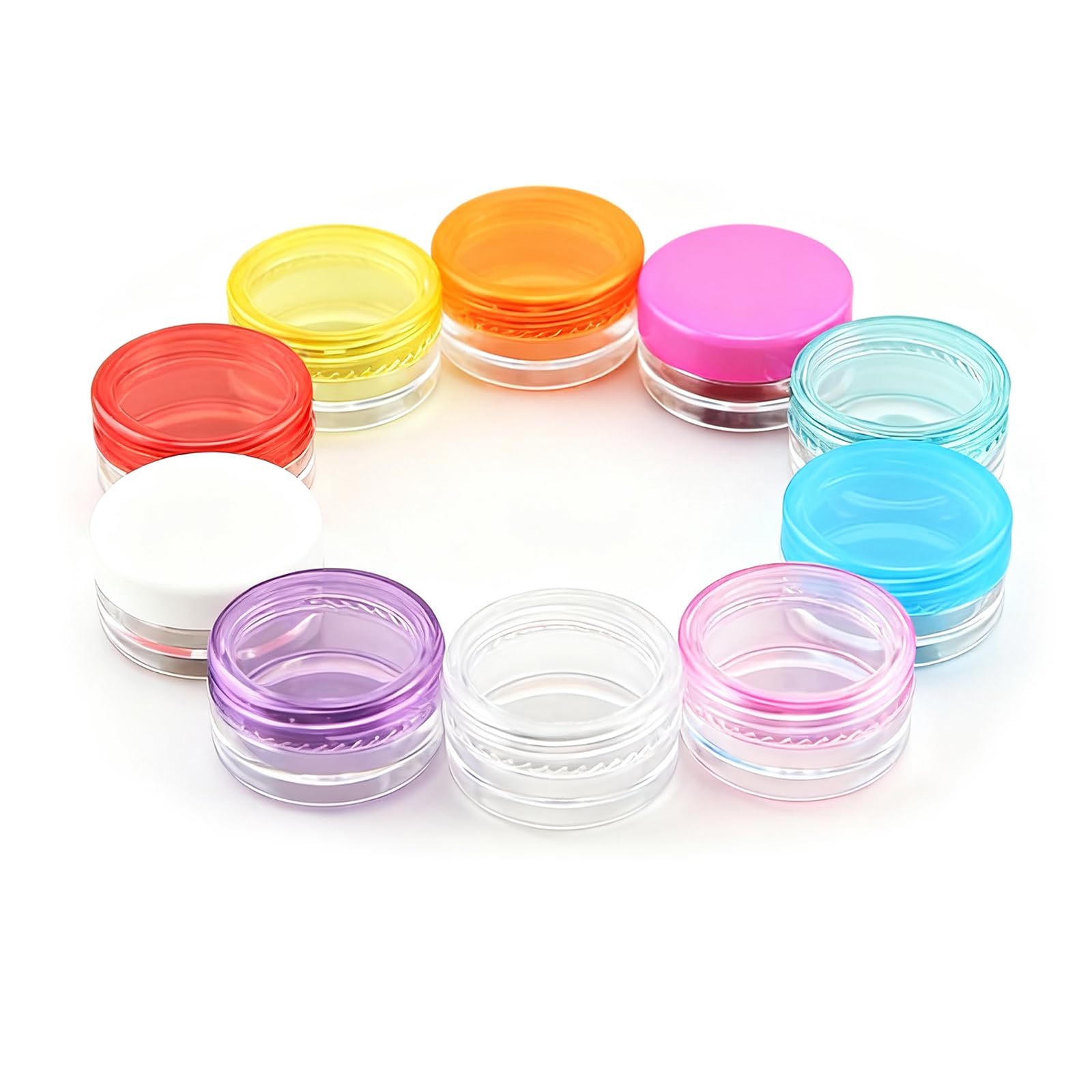 10 pastilleros pequeños portátiles - Cajas para pastillas compactas sin BPA - Para bolso, viaje y uso diario - Portamedicación