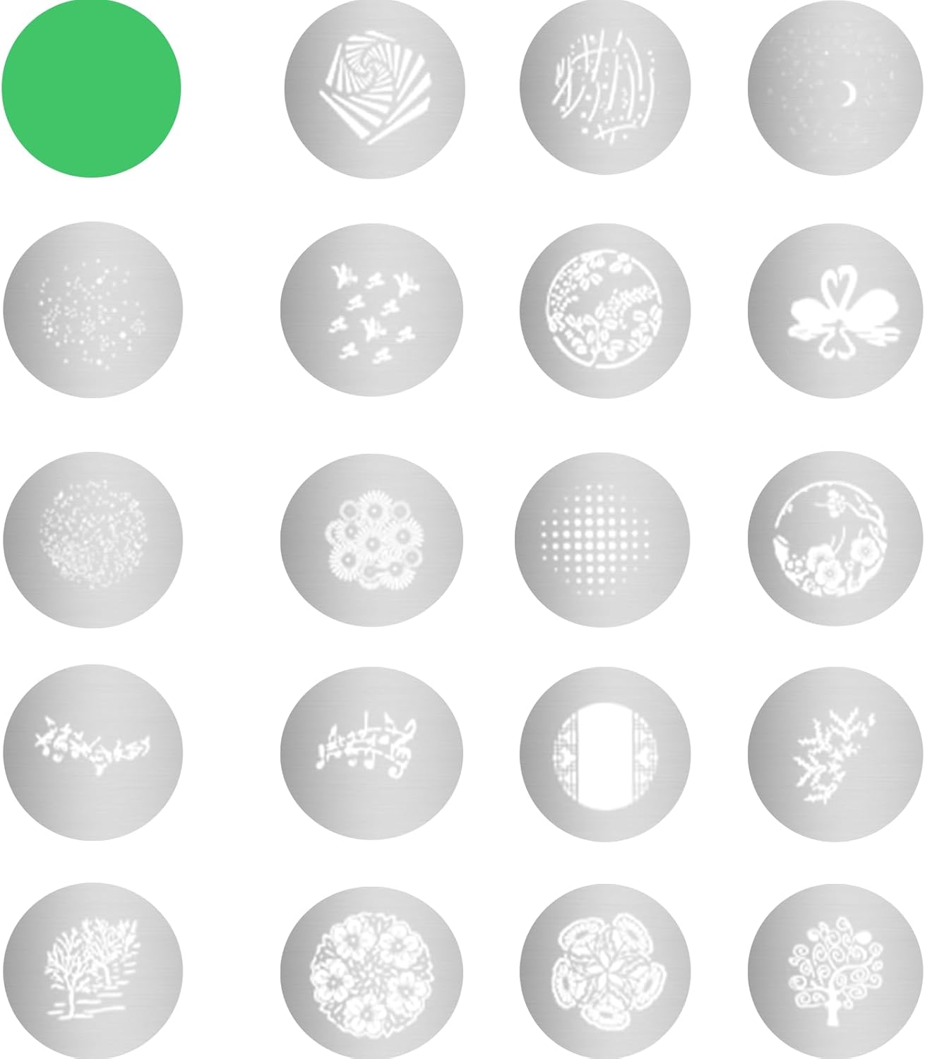 WELLMAKING G-20 Round GOBO Kit 20 Pcs for Optical Ireland Ubuy