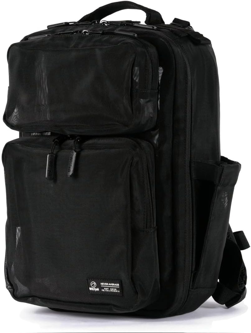 WOLFpak 15L Backpack (Mesh) Breathable Mesh Bag, Reusable & Lightweight, Perfect for Delicates, Beach, Grocery, Camping, Stadium, Festival, Amusement Park — Multipurpose Clear Organizer - Image 2