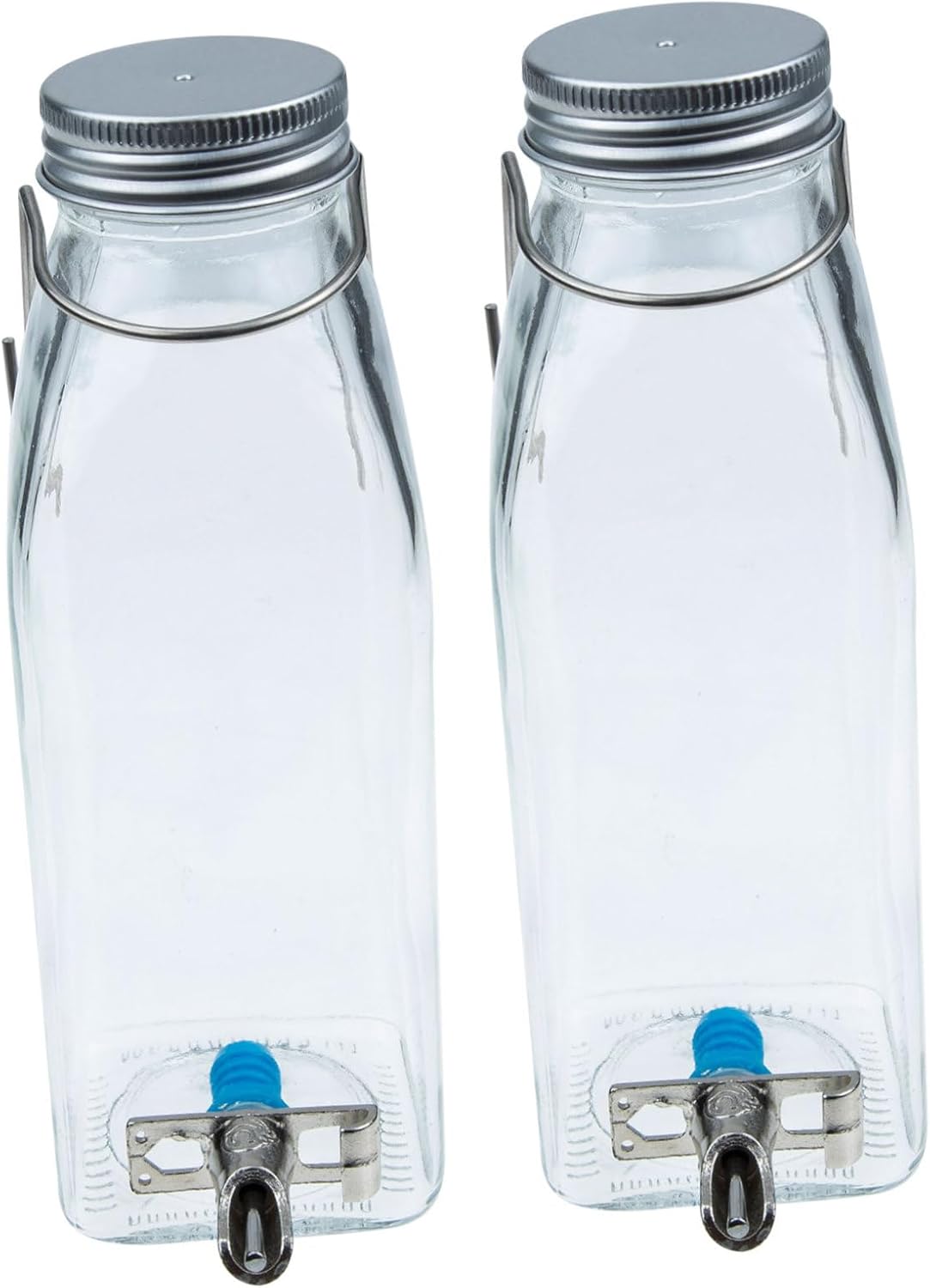Rabbit Water Bottle for Small Pets Leakproof Hanging Water Feeder with Quiet Design Suitable for Hamsters Guinea Pigs Gerbils and Rabbits Cage Accessory