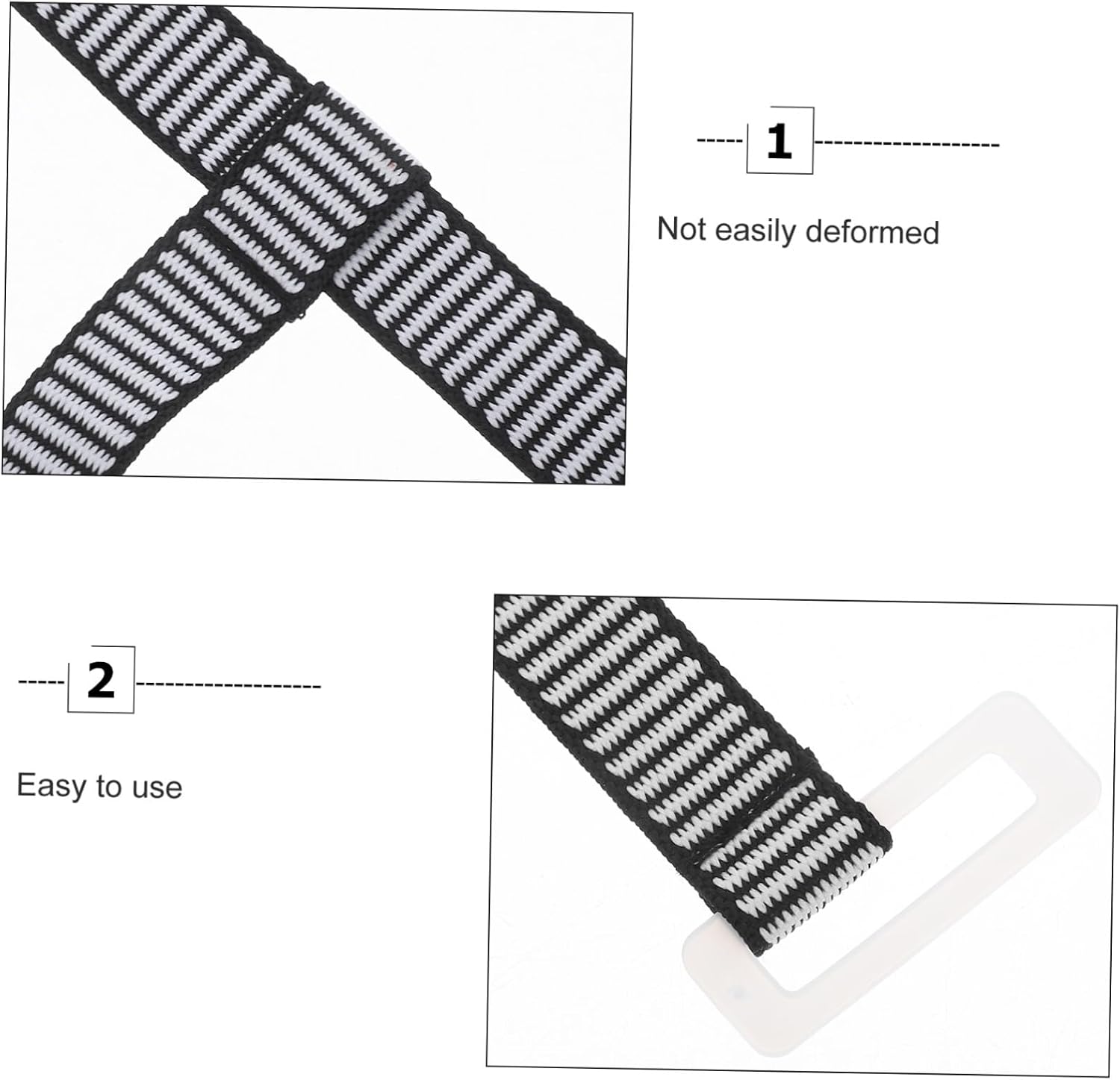 Generic 10pcs Helmet Chin Strap Construction Hat Chin Strap Easy to Use Ribbon Material