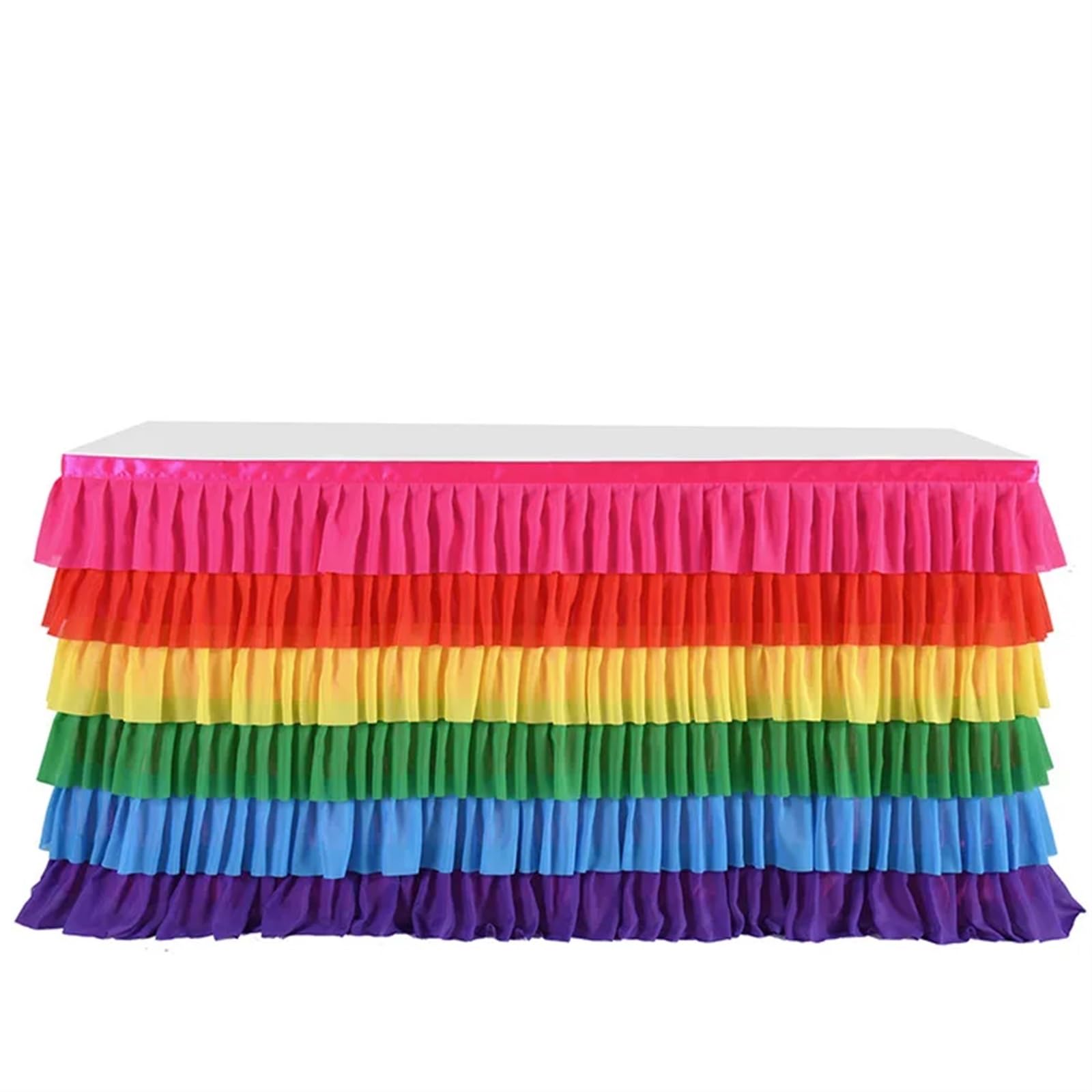 Faldón de Mesa Falda de mesa tutú tul