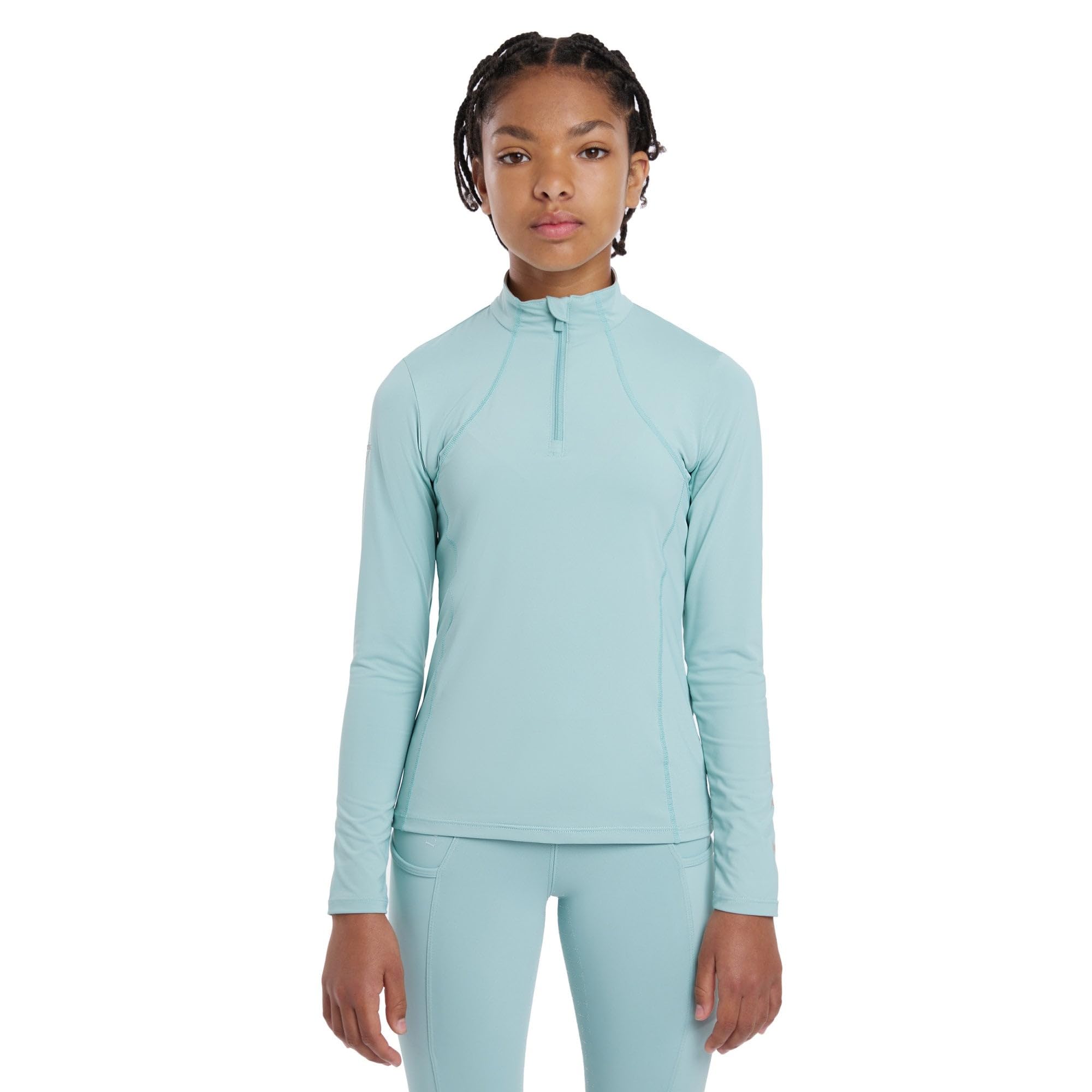 Lemieux Aqua Young Rider Childrens Base Layer (Uk, Age, 7 Years, 8 Years, Regular, )