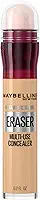 Maybelline NY Instant Age Rewind Corretivo Líquido, Multiuso que Corrige Olheiras e Linhas Finas, Contorna e Ilumina, Alta Cobertura e Fórmula Vegana, Cor 122 Sand, 6ml