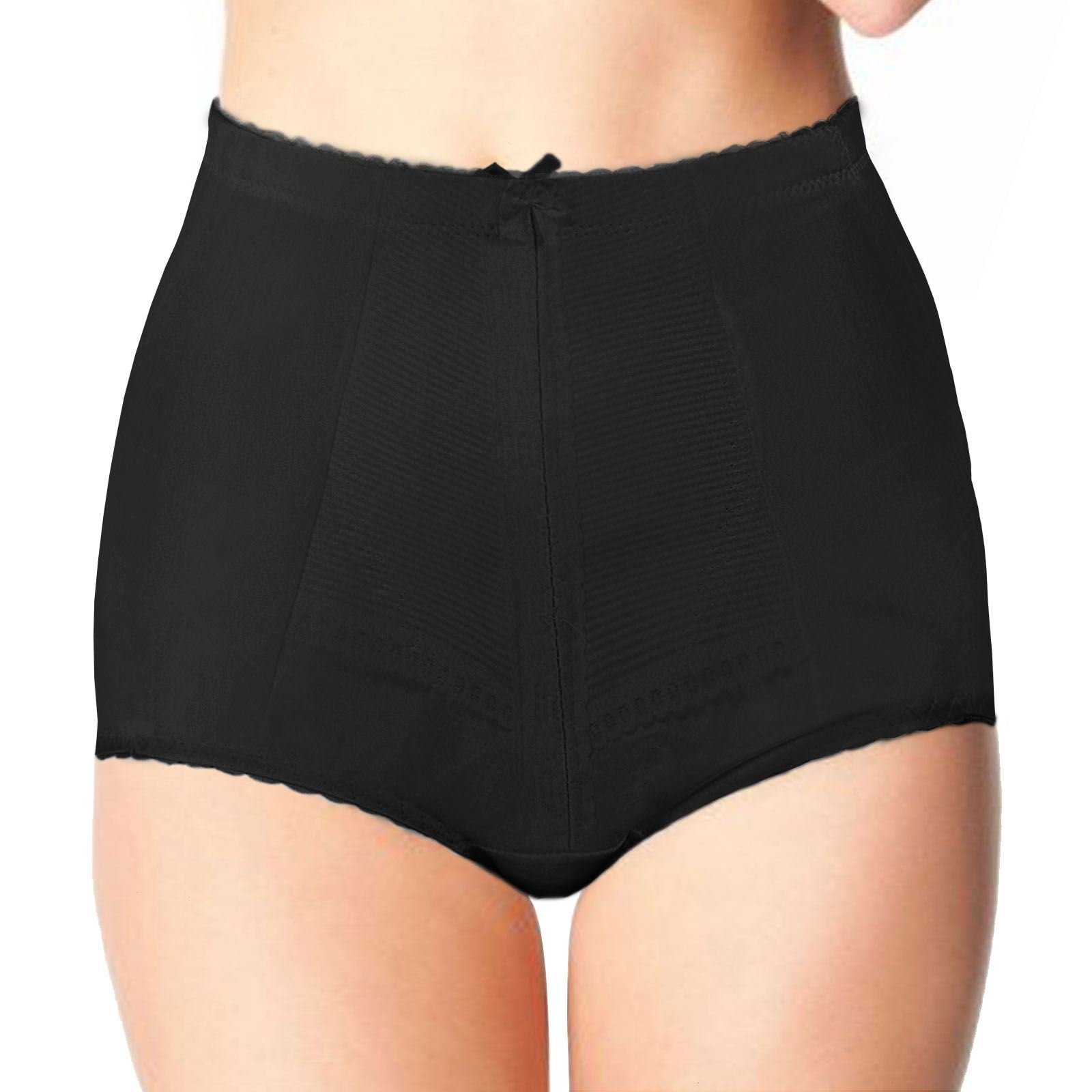 F & S Ltd Women's Black Extra Firm Tummy Control, Body Shaper Briefs Size S To 3XL (, Xxxl/Waist 35-36 / Hip 46-48 Inch)