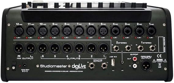 خلاط رقمي Studiomaster DIGILIVE 16