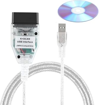 Car Cable Accessories Premium Easy to Install Sturdy Replace Parts Coding Tool with Switch for E60 E91 E81 E90