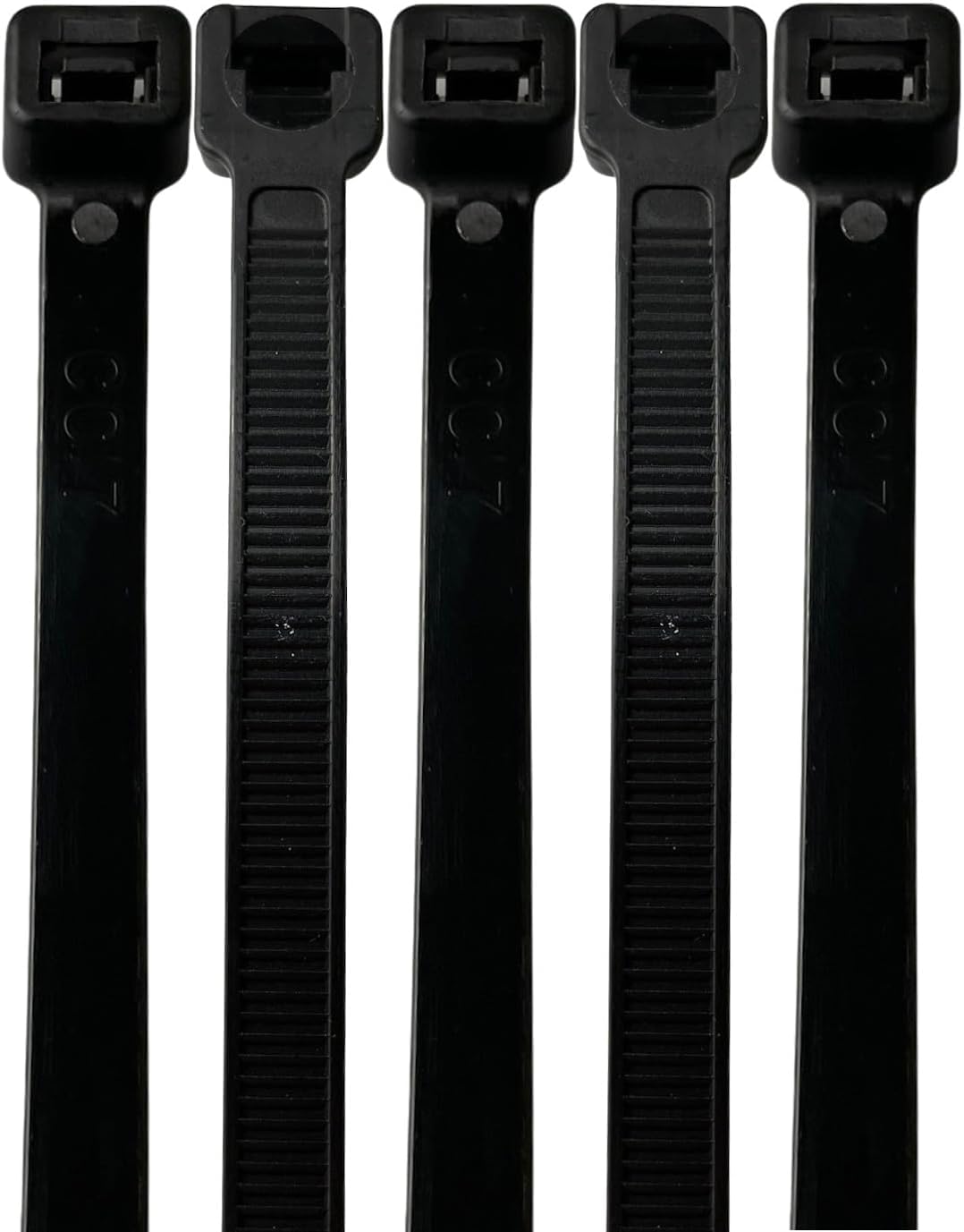 On1shelf® Ultra-Long Cable Ties - 1000mm x 9.0mm, 40" Premium Nylon Tie Wraps, Industrial Strength, Temperature & UV Resistant for Indoor and Outdoor Use (10, Black)