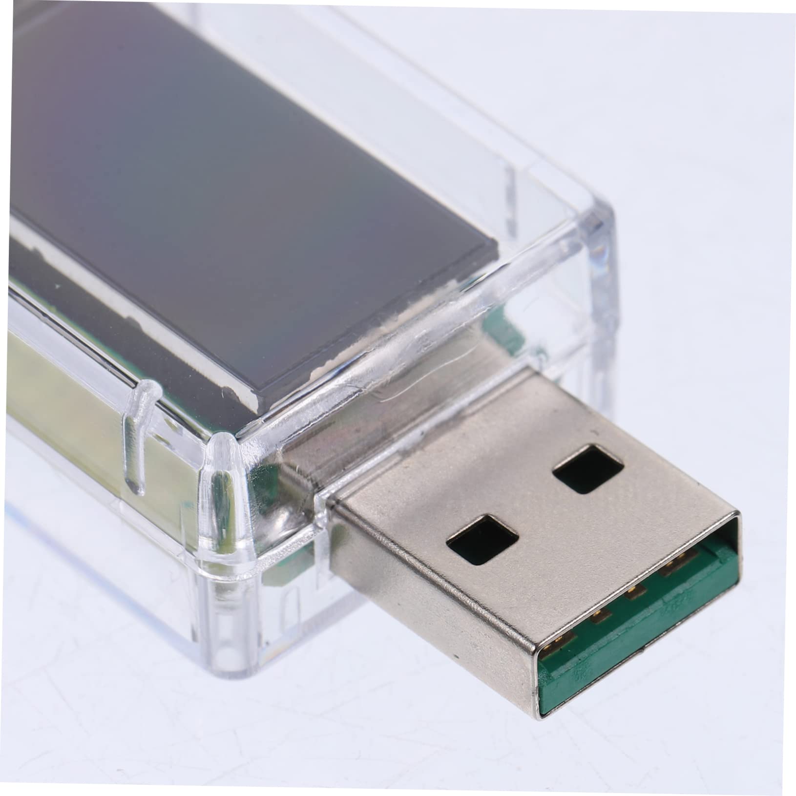 STOBOK 5 Stück USB-Tester USB-Leistungsmesser USB spannungsprüfer Spannungsmesser tragbar stromverbrauchsmesser elektrisches Prüfwerkzeug USB-Voltmeter Abs Transparent