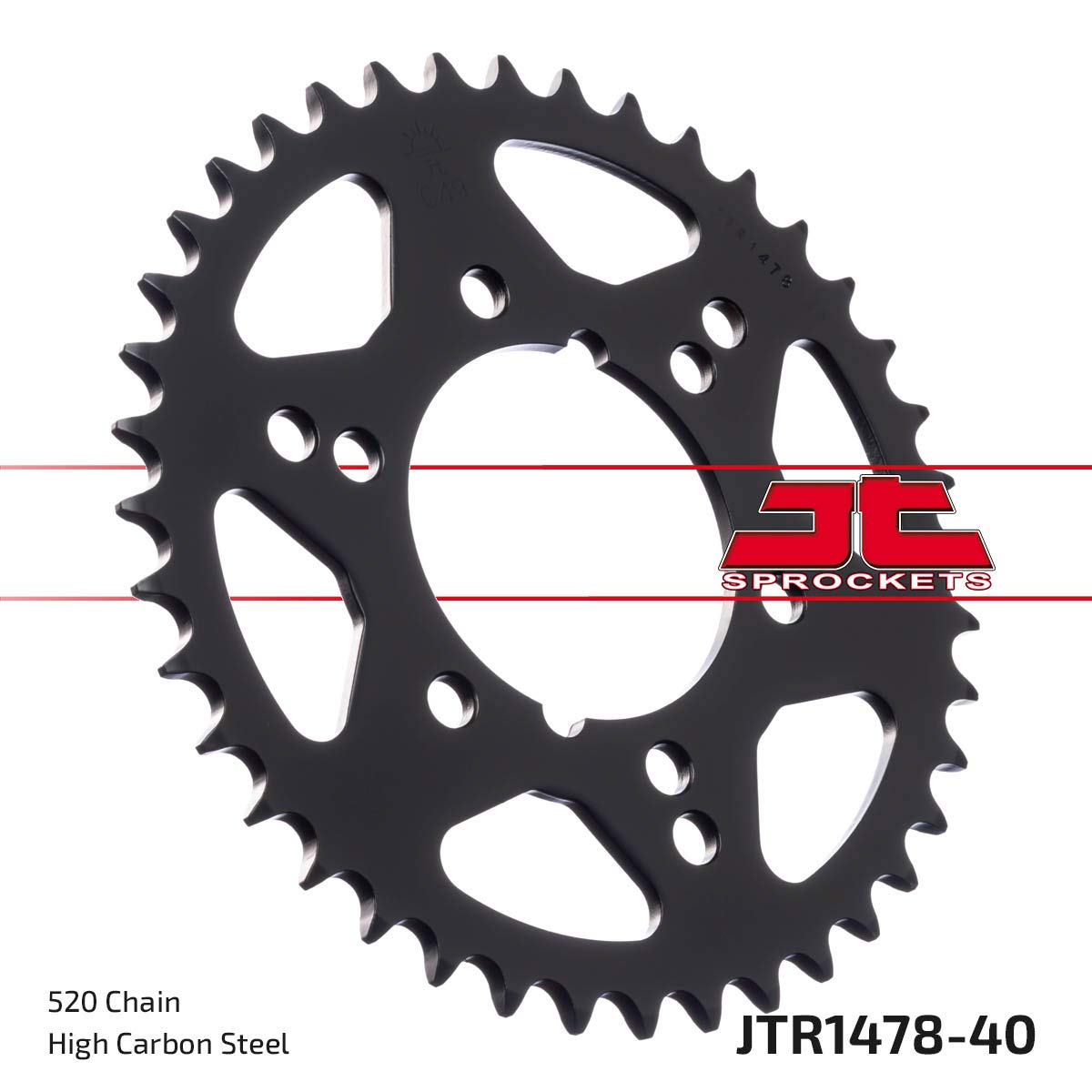 Amazon.com: JT Sprockets JTR1478.40 40T Steel Rear Sprocket