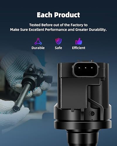 Vista 598 de ECCPP Bobinas de encendido portátiles de repuesto para automóvil compatibles con Infiniti I30/para Nissan Maxima 3.0L V6 2000-2001 Reemplazo