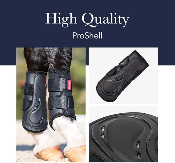LeMieux ProShell Brushing Horse Boots - Protective Gear and Training Equipment - Equine Boots, Wraps & Accessories