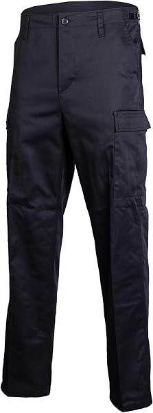 Mil-Tec US Ranger Hose Typ BDU • Herren Cargohose mit 6 geräumigen Taschen • Taktische Hose mit verstellbarem Kordelzug & Gürtelschlaufen • Robuste Feldhose für Outdoor, Arbeit & Freizeit - 5