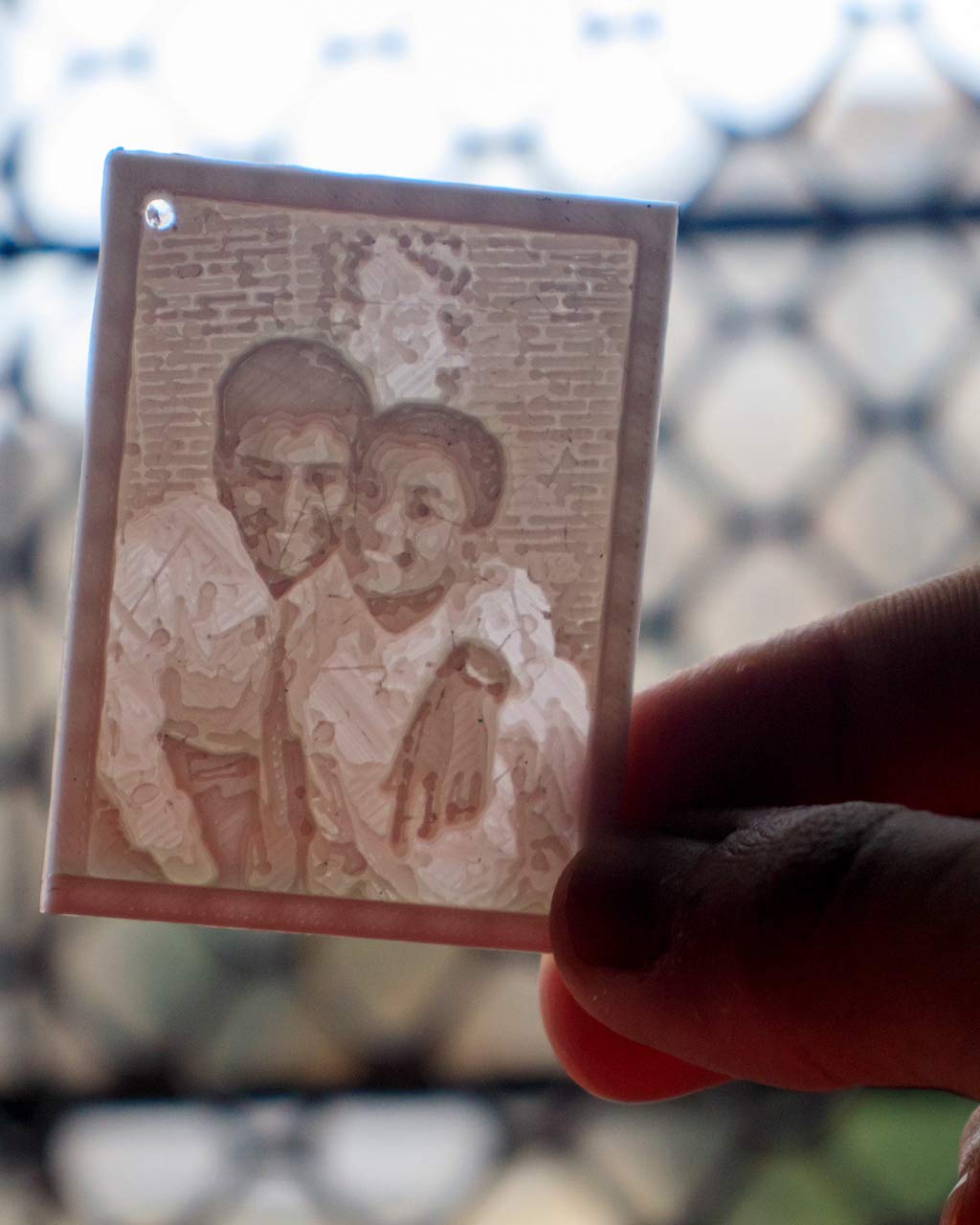 3Design Customized 3D Photo Keychain (Add Your Own Image)