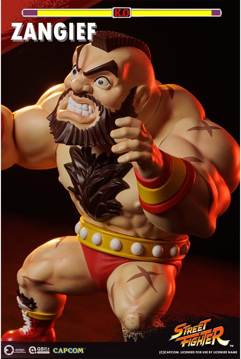 HiPlay Asmus Toys Street Fighter QBITZ XL Series Zangief QBXL007 Action Figures