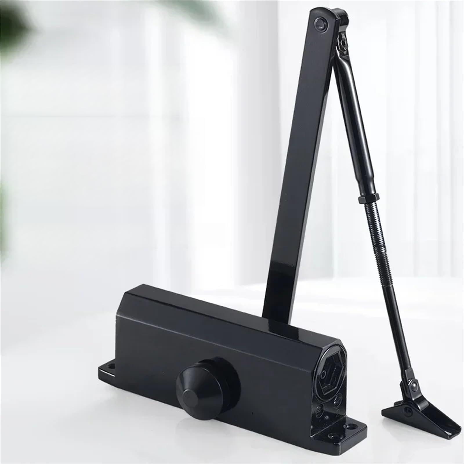 SWENEEN Hydraulic Buffer Automatic Door Closer 25Kg To 85Kg Adjustable Speed Positioning Door Closing Equipment Metal Spring Buffer (L),L-automatic Payment