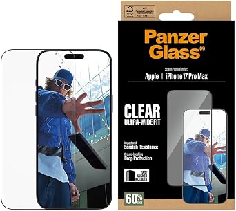 PanzerGlass UltraWide Fit Screen Protector iPhone 17 Pro Max