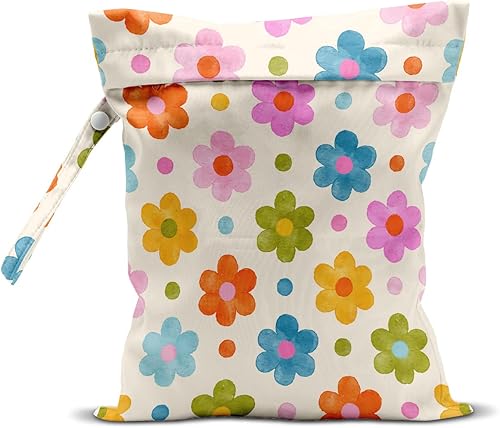Miniatura 8 de Bolsa húmeda y seca, bolsa húmeda para traje de baño, viajes, playa, piscina, pañales sucios, yoga, gimnasio, ropa, artículos de tocador, bolsa de