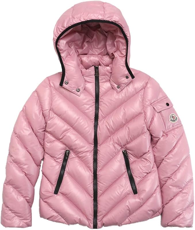 Amazon モンクレール ダウンジャケット レディース ガールズ Moncler Junior ブリュエル Brouel ナイロン 1a560 10 C0064 525 ピンク 並行輸入品 コート ジャケット 通販